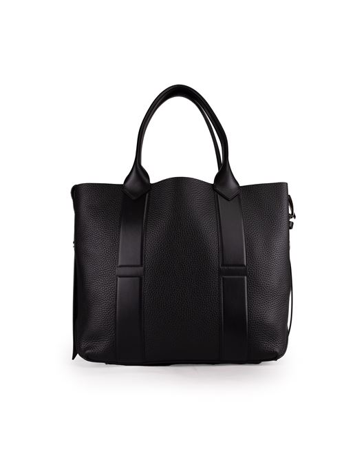 Borsa shopping Script Media in pelle Nero HOGAN | KBW01OA0300 TLZB999